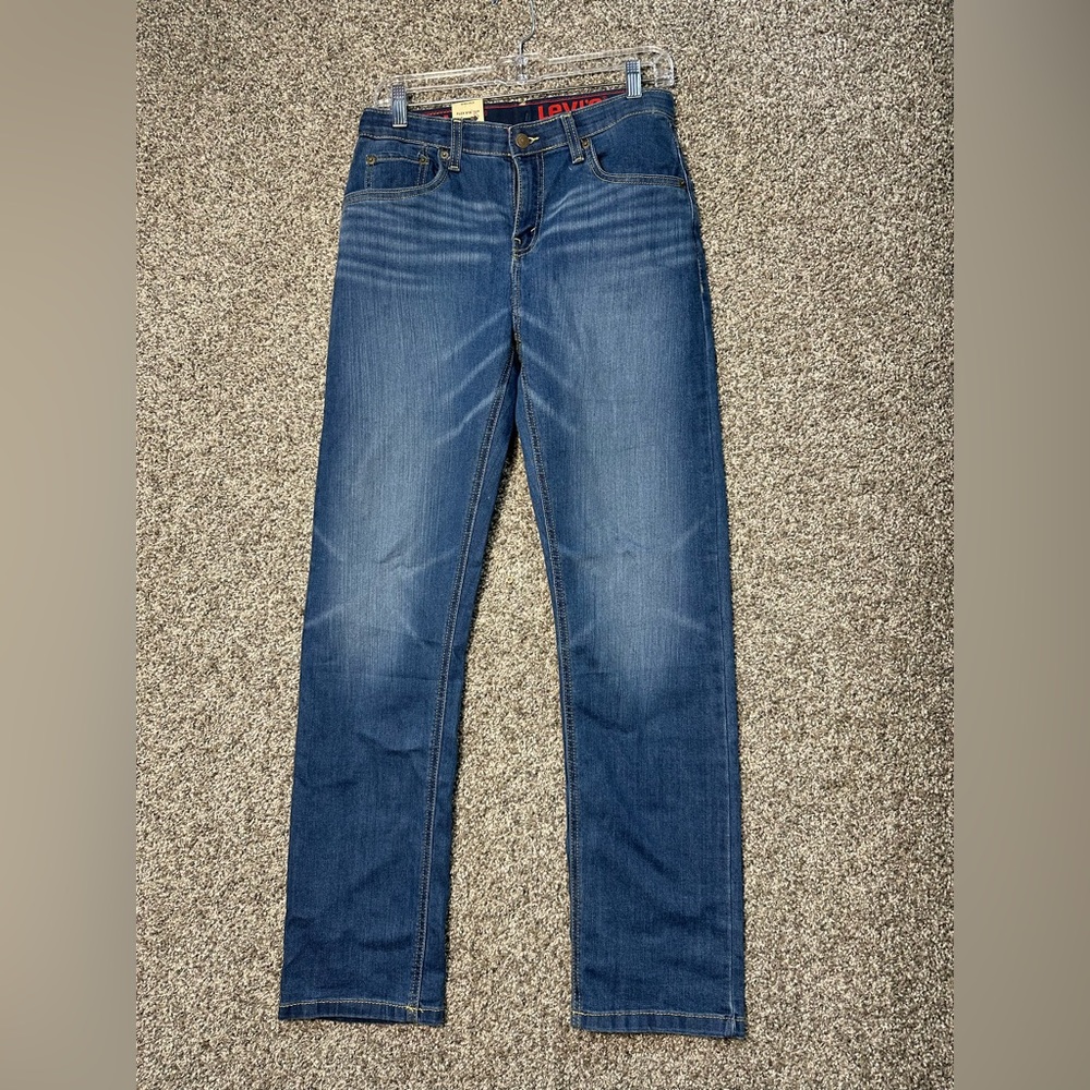 NWT Levi's Boys' 514 Straight Fit Jeans Size 18 - Picture 3 of 6
